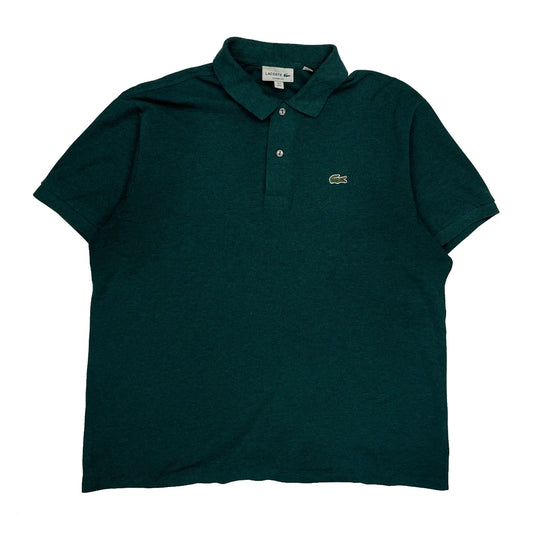 Vintage Lacoste Polo Shirt - XL Green Cotton