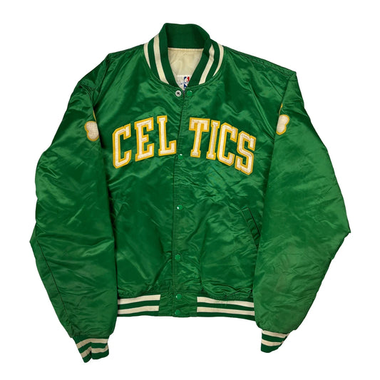 Boston Celtics Starter Varsity Jacket - XL Green Nylon