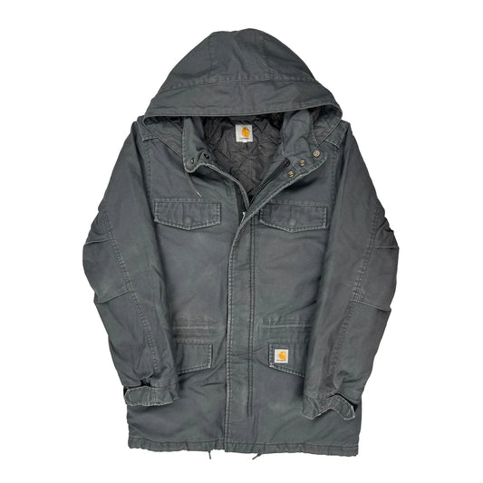 Carhartt Parka - Medium Grey Cotton