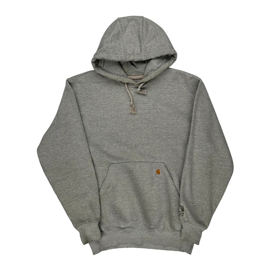 Carhartt Hoodie - Medium Grey Cotton Blend