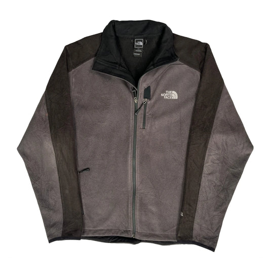 The North Face Fleece Jacket - Large Grey Polyester
