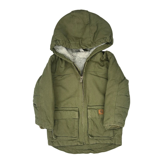 Age 3 Carhartt Parka - XS Khaki Cotton
