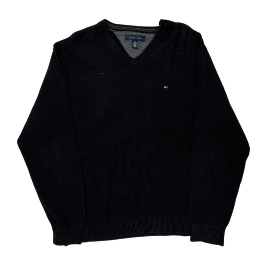 Tommy Hilfiger Jumper - XL Black Cotton