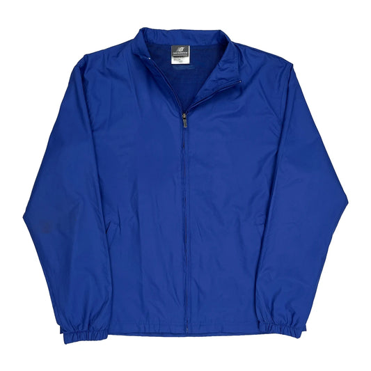 Vintage New Balance Windbreaker - Medium Blue Polyester