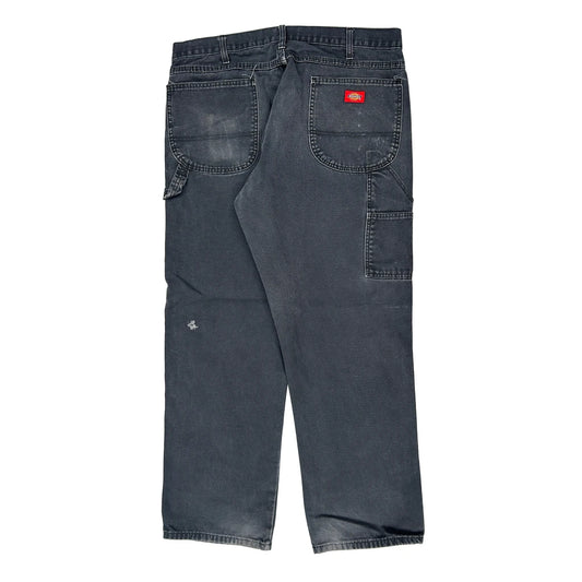 Dickies Carpenter Jeans - 36W 31L Grey Cotton