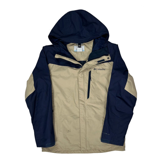 Columbia Waterproof Jacket - Medium Beige Nylon