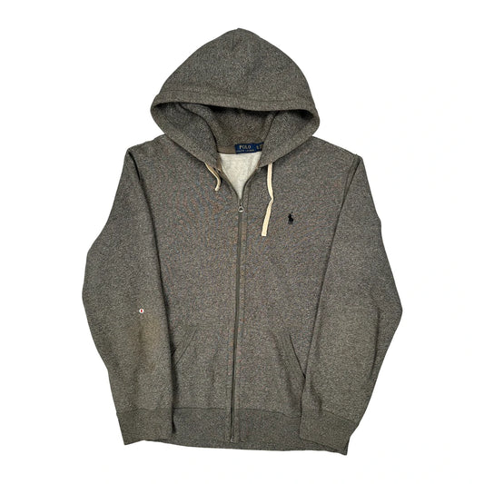 Vintage Polo By Ralph Lauren Hoodie - XL Grey Cotton