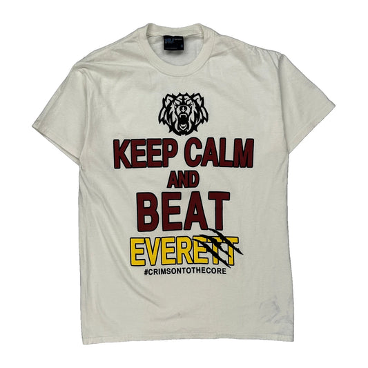 Everett Mv Sport Single Stitch T-Shirt - Medium Yellow Cotton