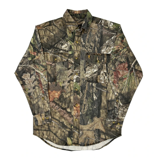 Browning Camo Shirt - Small Camo Cotton Blend