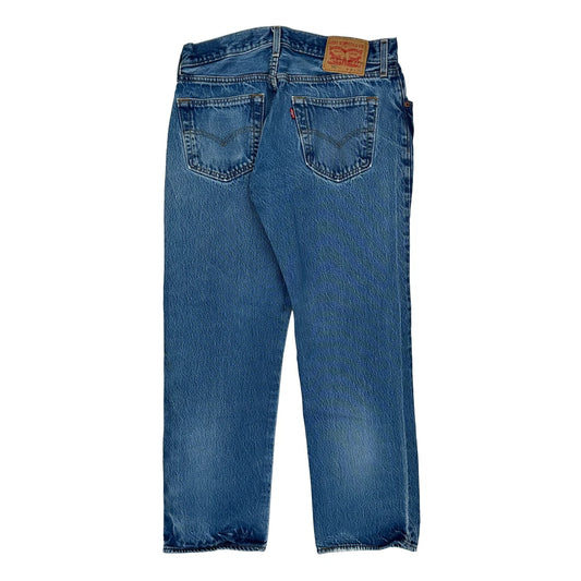 501 Levis Jeans - 32W 29L Blue Denim