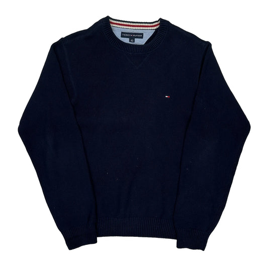 Tommy Hilfiger Jumper - Small Navy Cotton