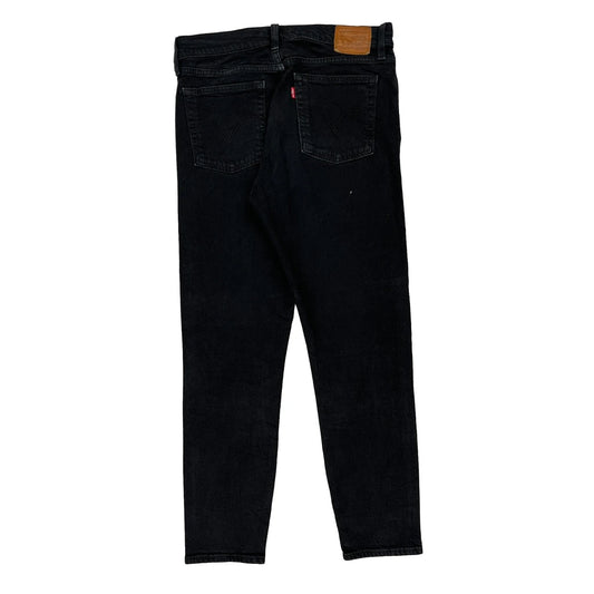Levis Jeans - 30W UK 10 Black Cotton Blend