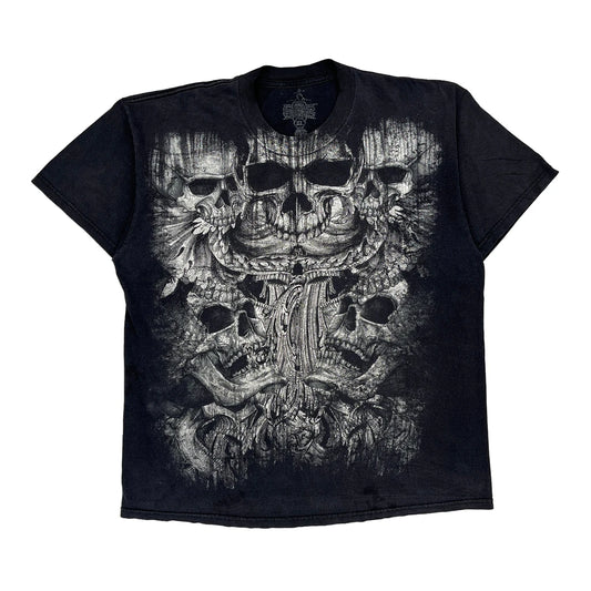 Mma Elite Graphic T-Shirt - XL Black Cotton