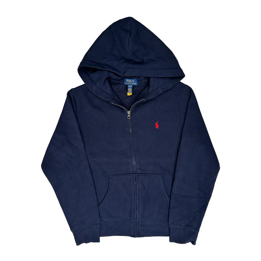 Age 10-12 Polo By Ralph Lauren Hoodie - Large Navy Cotton