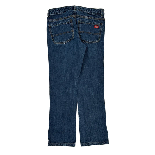 Dickies Jeans - 30W UK 10 Blue Cotton