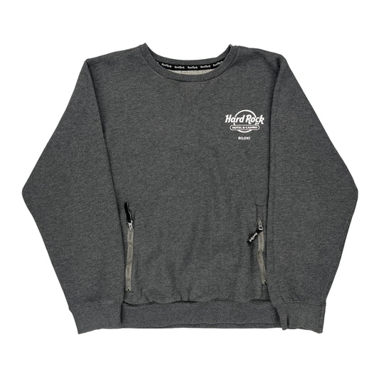 Biloxi Hard Rock Cafe Sweatshirt - XL Grey Cotton Blend