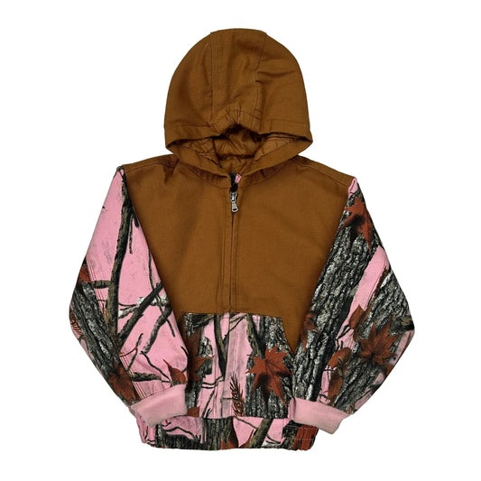 Age 3 Unbranded Camo Jacket - 2XS Brown Cotton Blend