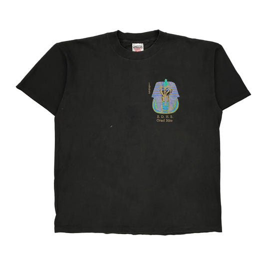 San Dieguito High School Oneita Single Stitch T-Shirt - XL Black Cotton