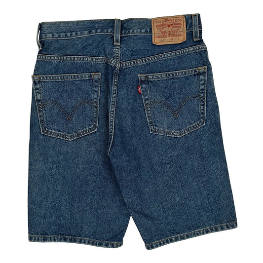 Levis Denim Shorts - 30W 10L Blue Denim
