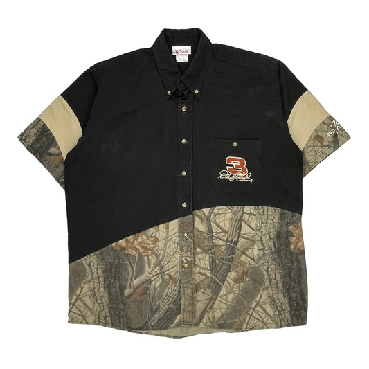 Dale Earnhardt Chase Authentics Nascar Short Sleeve Shirt - XL Black Cotton