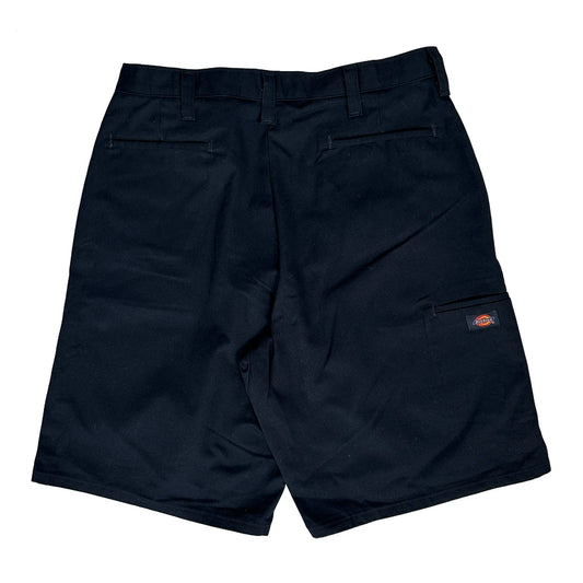 Dickies Shorts - 32W 11L Navy Polyester Blend