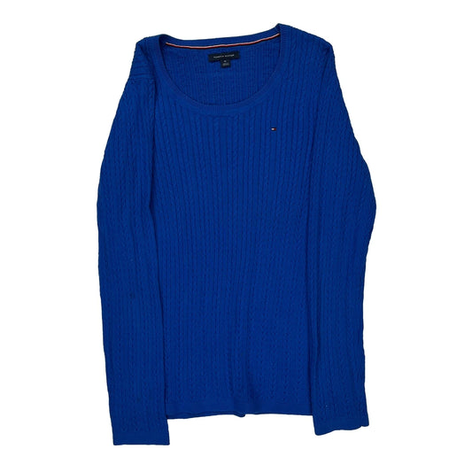 Tommy Hilfiger Jumper - Medium Blue Cotton