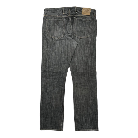 1969 Hip Hop Jeans - 36W 34L Grey Cotton