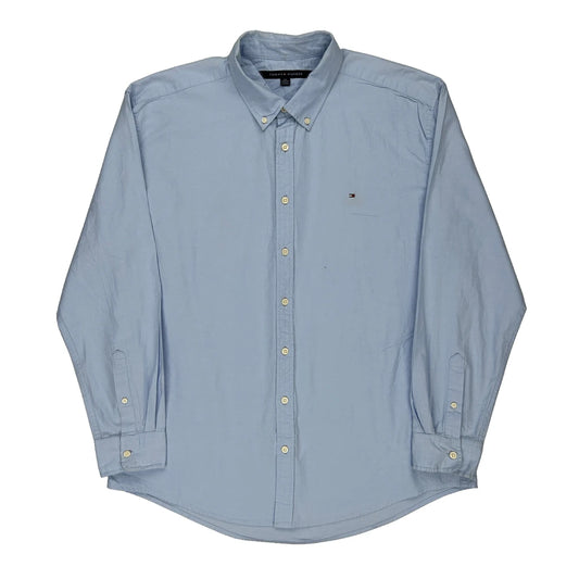 Tommy Hilfiger Shirt - 2XL Blue Cotton