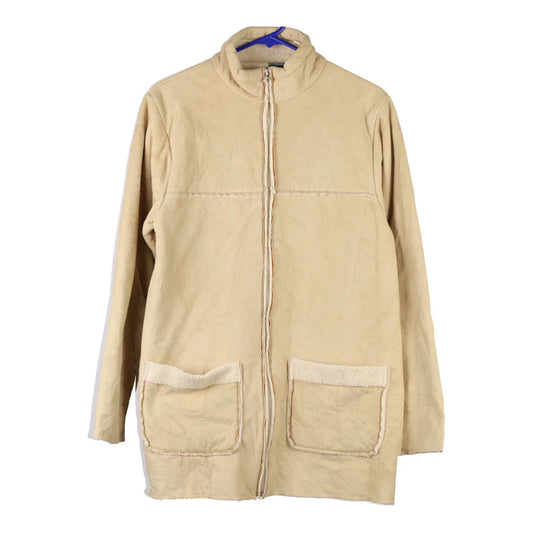 Vintage beige Invicta Suede Jacket - womens large