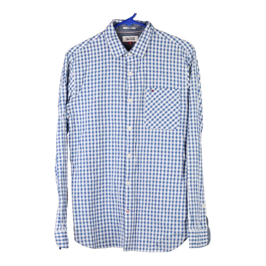 Vintage blue Hilfiger Denim Shirt - mens medium