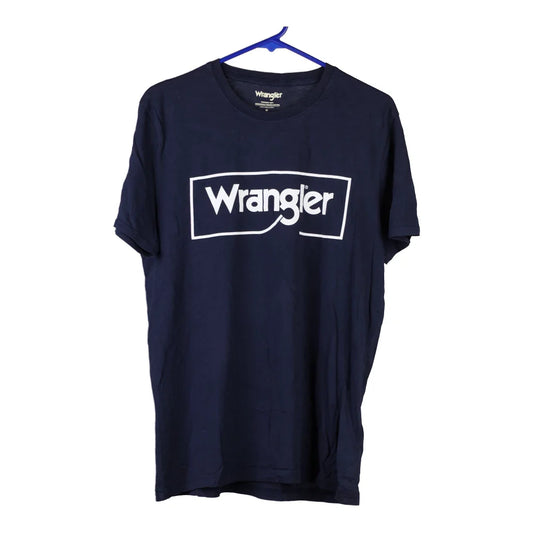 Vintage navy Wrangler T-Shirt - mens medium