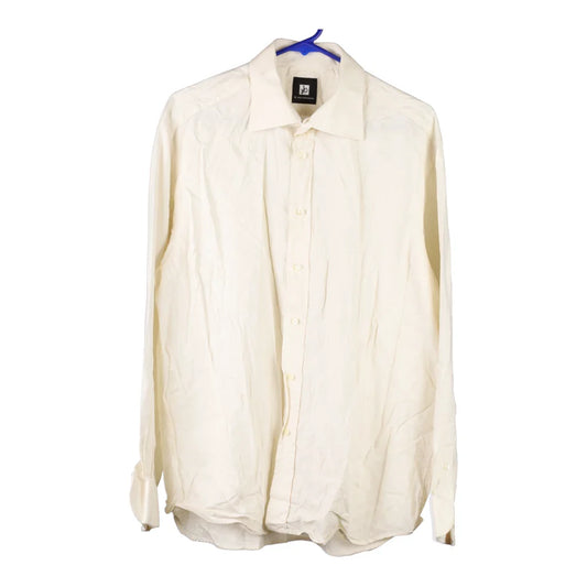 Vintage yellow Roccobarocco Shirt - mens medium