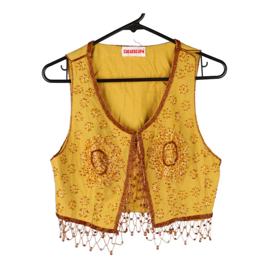 Vintage gold Unbranded Waistcoat - womens small