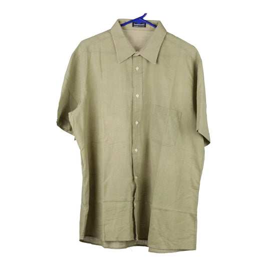Vintage green Unbranded Short Sleeve Shirt - mens large