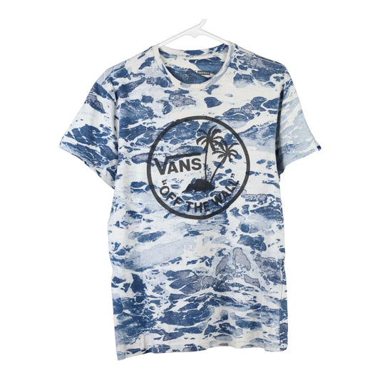 Vintage blue Vans T-Shirt - mens medium