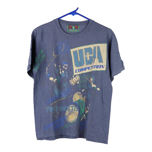 Vintage blue USA Competition Unbranded T-Shirt - mens small