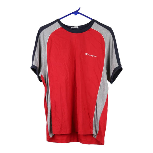 Vintage red Champion T-Shirt - mens large