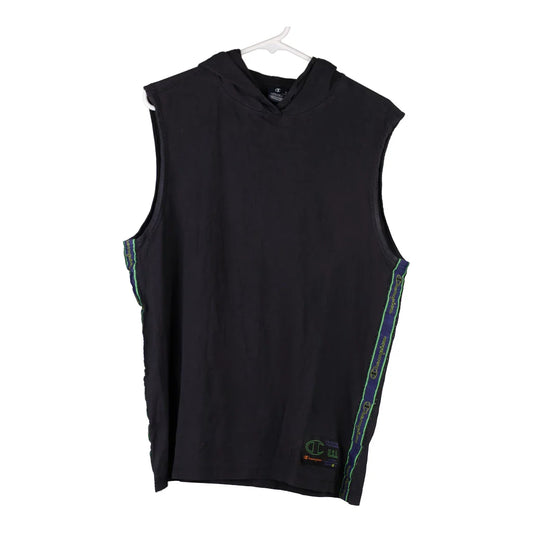 Vintage black Champion Vest - mens medium