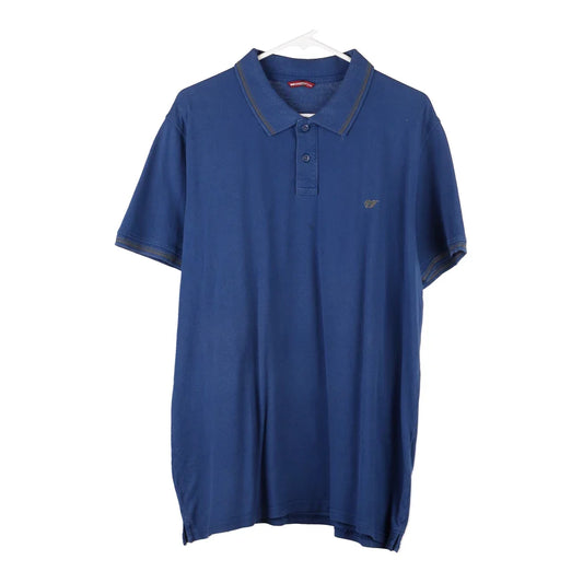 Vintage navy Carrera Polo Shirt - mens xx-large