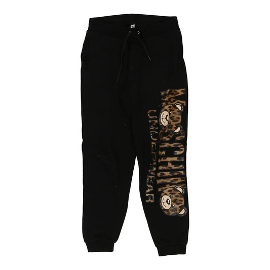 Vintage black Underwear Moschino Joggers - mens small