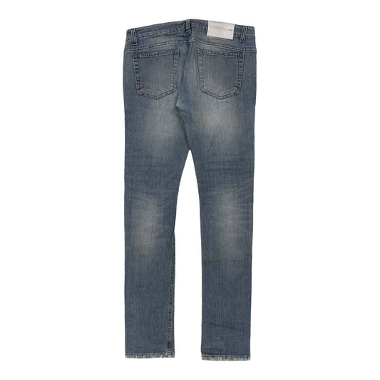 Vintage Angel&Devil Skinny Jeans - 34W UK 12 Blue Cotton