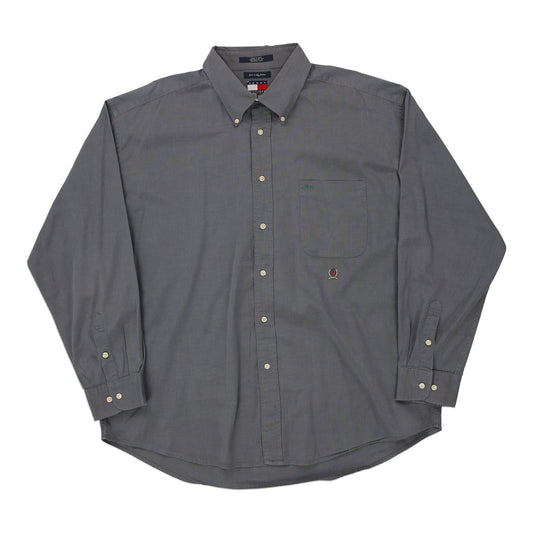 Vintage grey Tommy Hilfiger Shirt - mens xx-large