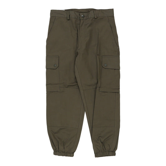 Vintage khaki Unbranded Cargo Trousers - mens 32" waist