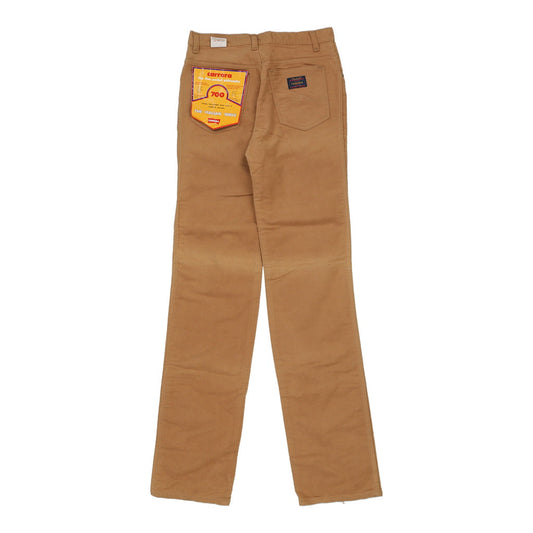 Vintage brown Carrera Trousers - womens 30" waist