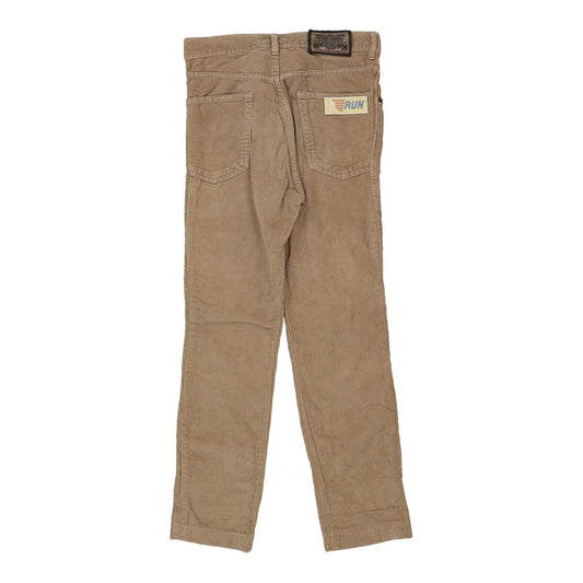 Vintage beige Wampum Cord Trousers - mens 30" waist