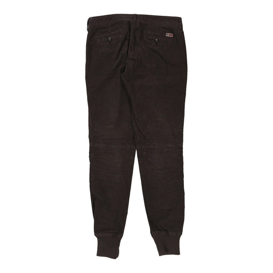 Vintage brown Napapijri Cord Trousers - womens 32" waist