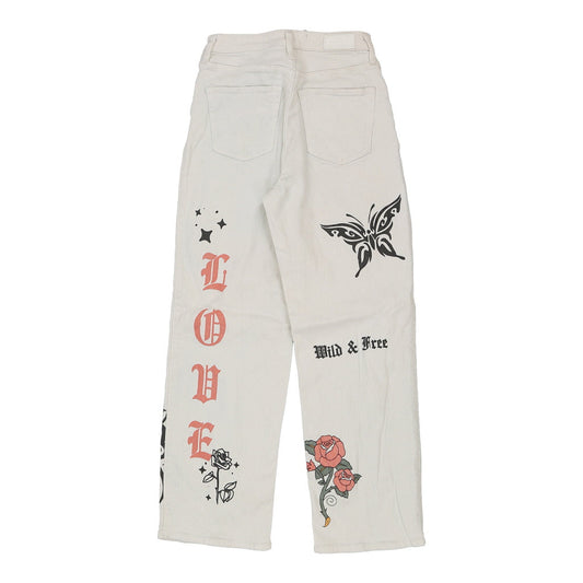 Vintage white Hollister Jeans - womens 26" waist