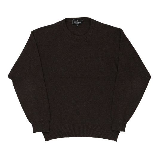 Vintage brown Les Copains Jumper - mens xx-large