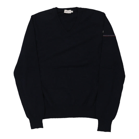 Vintage navy Moncler Jumper - mens x-large