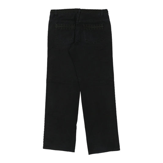 Vintage Cavalli Class Jeans - 32W UK 14 Black Cotton